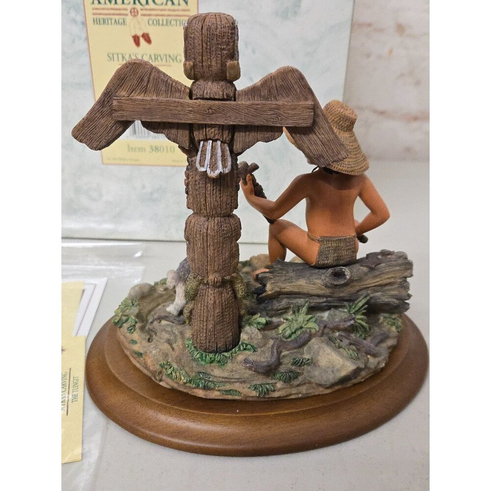 The Native American Heritage Collection Sitka's Carving Figurine - Picture 5 of 6